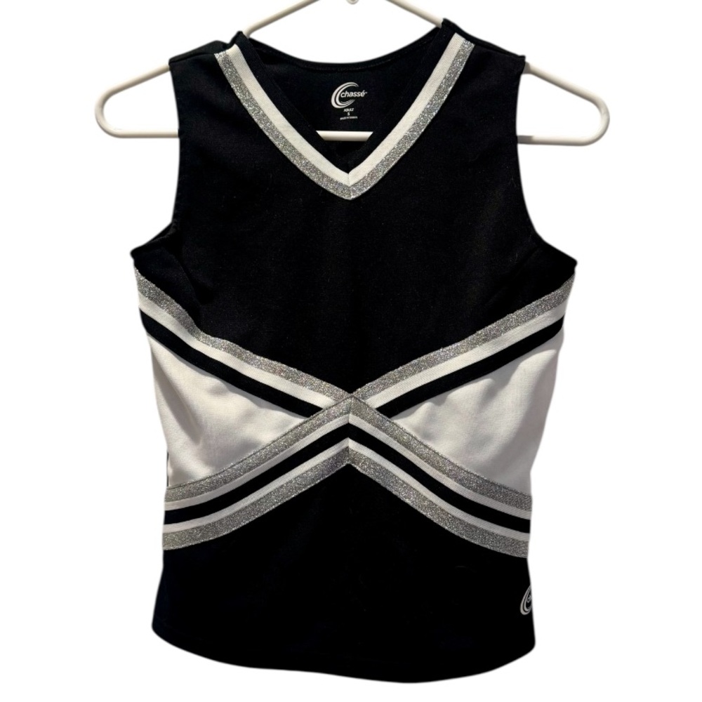 CHASSE PERFORMANCE Drill Dance
Cheer Team Sleeveless V-Neck TOP Size Small